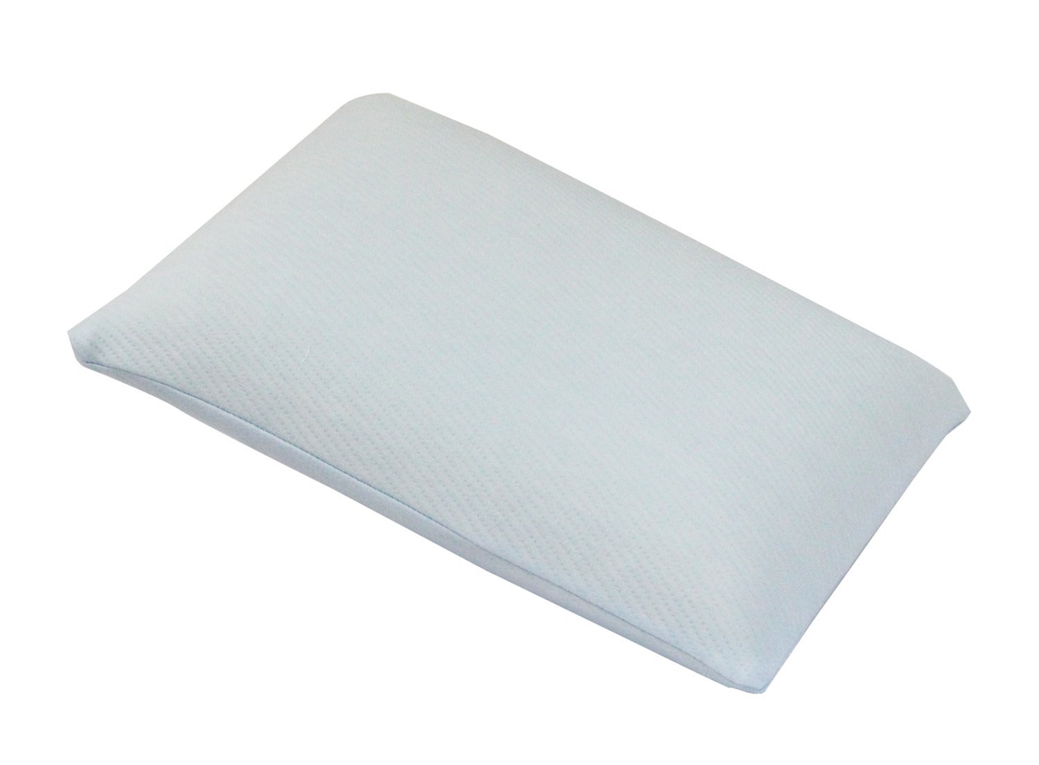 ジュニア用 低反発枕(カバー付) ブルー